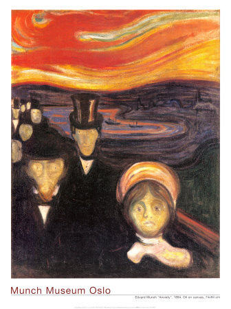 Edvard Munch Anxiety